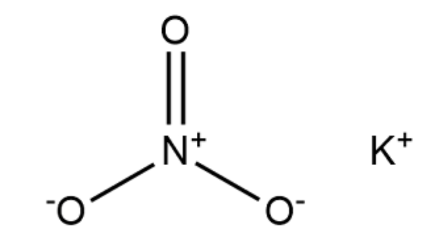 ساختار پتاسیم نیترات